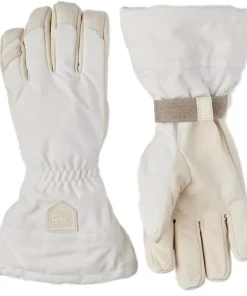 Hestra Mono Wool 5-Finger Offwhite