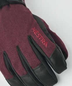 Hestra Powder Gauntlet 5-Finger Bordeaux