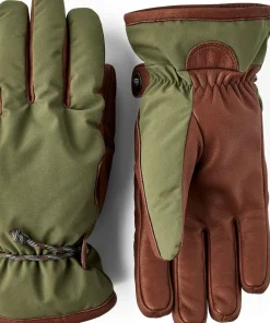 Hestra Vemdalen CZone 5-finger Olive