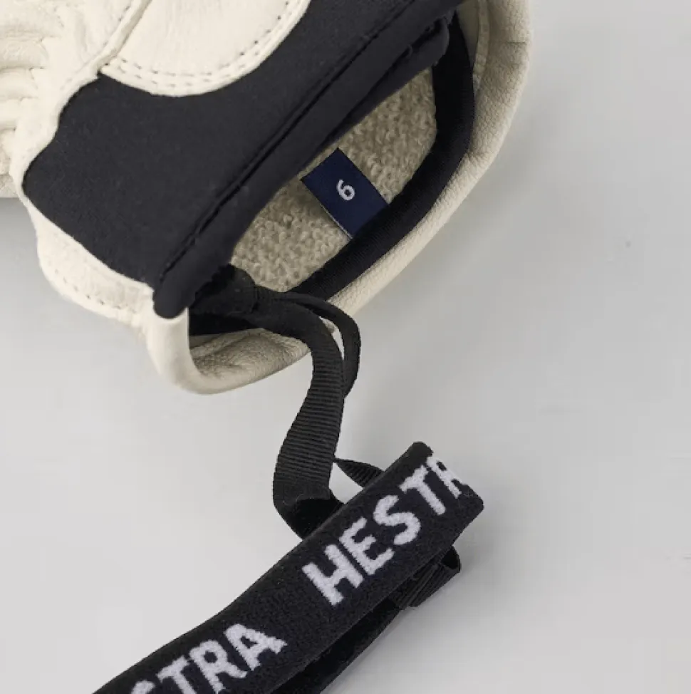 Hestra Wakayama 5-Finger Almond White/Almond White