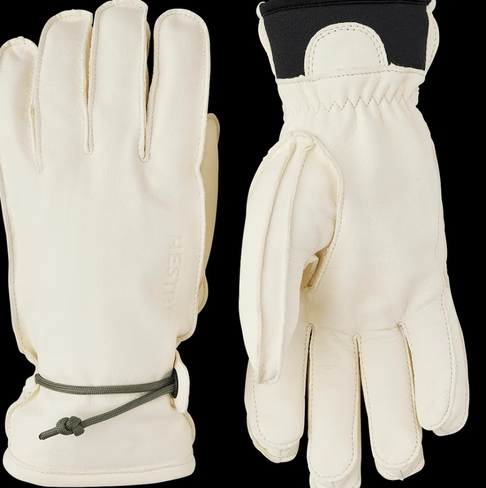 Hestra Wakayama 5-Finger Almond White/Almond White