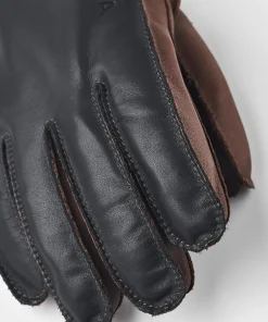 Hestra Wakayama 5-Finger Navy/Brown