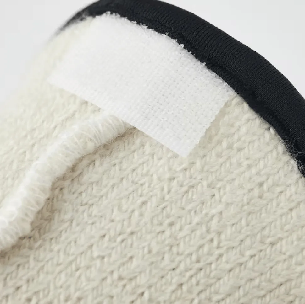 Hestra Wakayama Wool Liner 5-Finger Offwhite