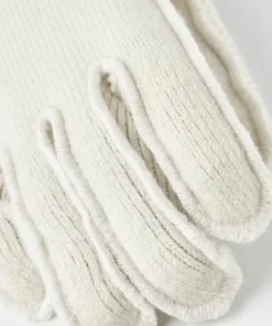 Hestra Wakayama Wool Liner 5-Finger Offwhite