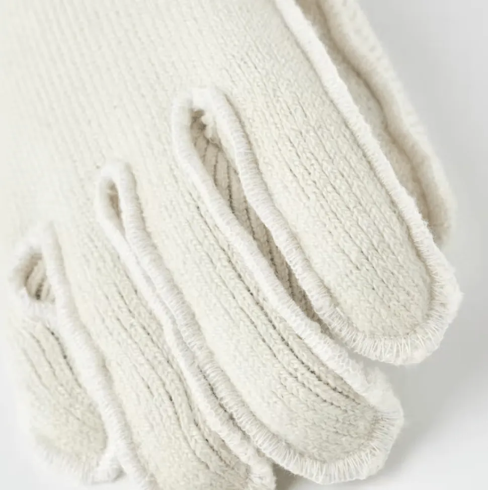 Hestra Wakayama Wool Liner 5-Finger Offwhite