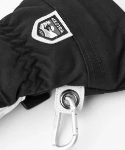 Hestra Women's Heli Ski Female Mitt Black/White