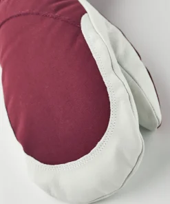 Hestra Women's Heli Ski Female Mitt Bordeaux/Offwhite