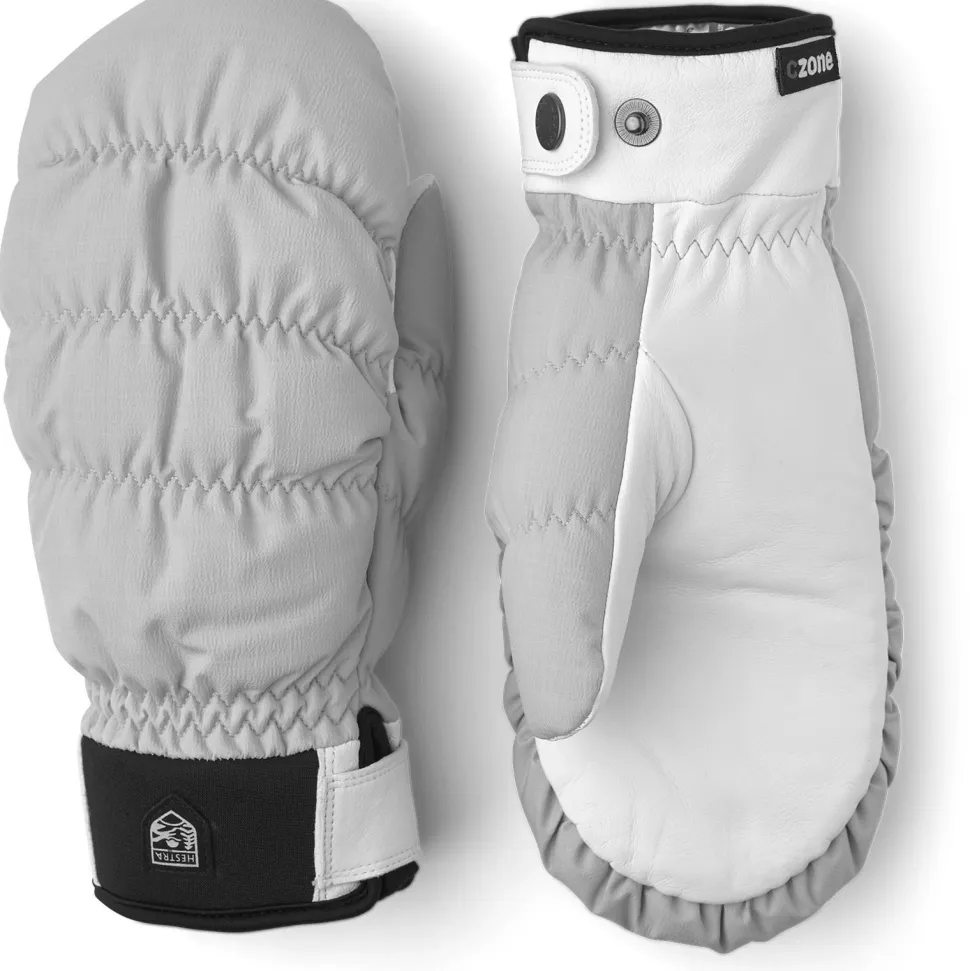Hestra Women's Luomi Czone Mitt Fog Grey