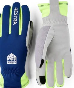 Hestra Women's XC Primaloft 5-Finger Navy/Light Grey