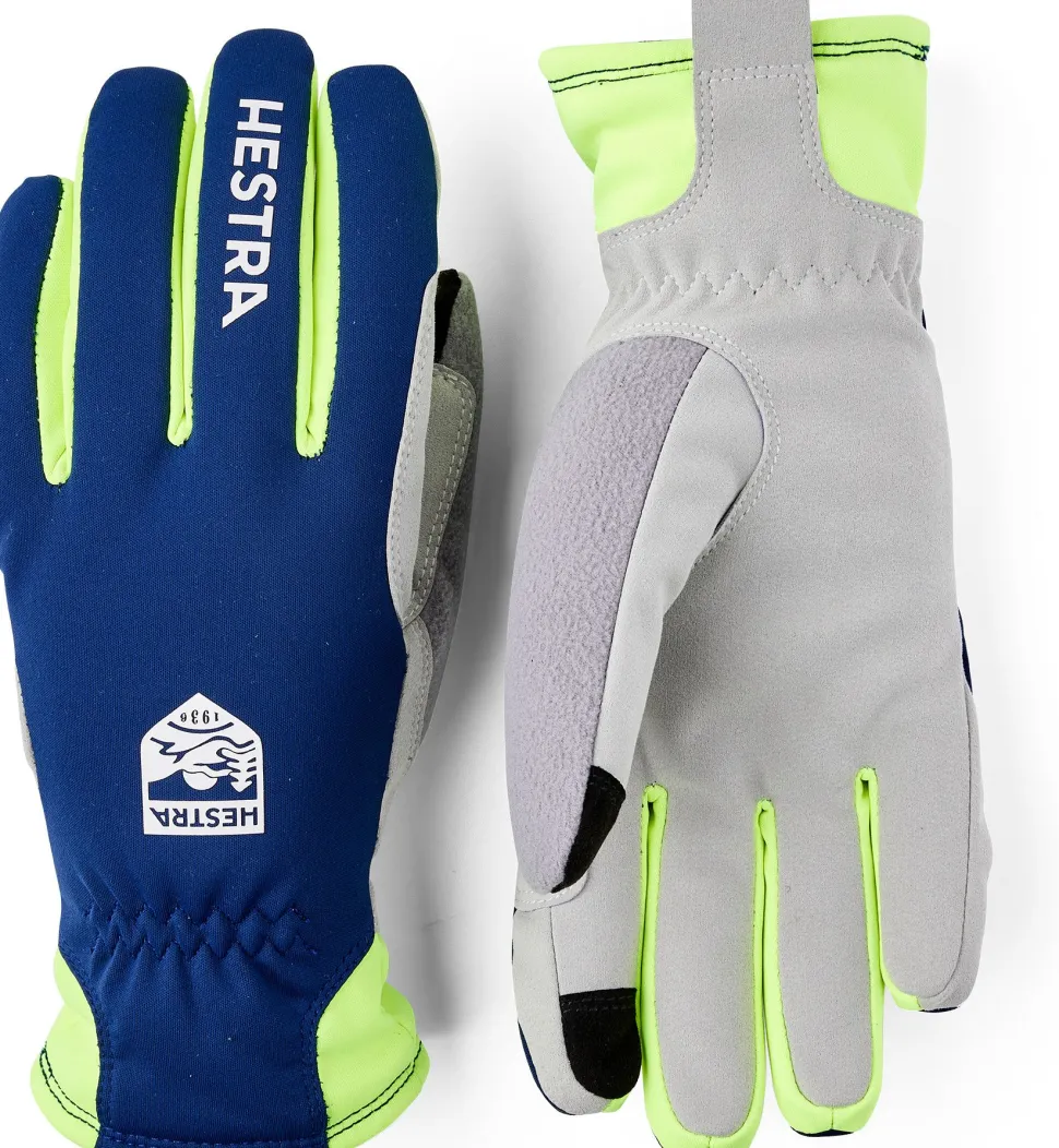 Hestra Women's XC Primaloft 5-Finger Navy/Light Grey