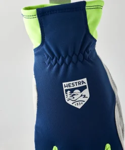 Hestra Women's XC Primaloft 5-Finger Navy/Light Grey