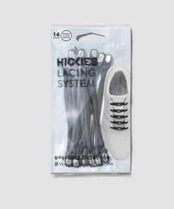 Hickies No Tie Laces 2.0 - Metal Black/silver