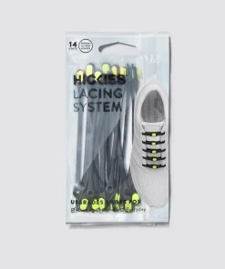Hickies No Tie Laces 2.0 Black/neon Yellow