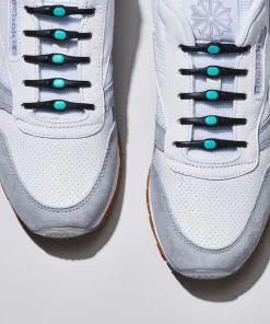 Hickies No Tie Laces 2.0 Black/mint