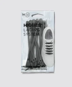 Hickies No Tie Laces 2.0 Charcoal