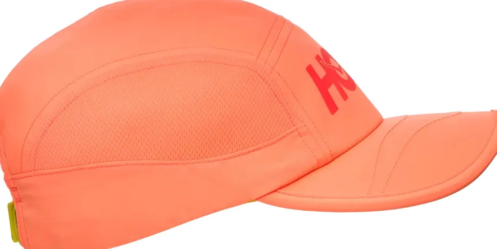 Hoka Run Hat Neon Cantaloupe