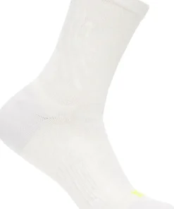 Hoka Unisex Bondi 9 Crew Run Sock White