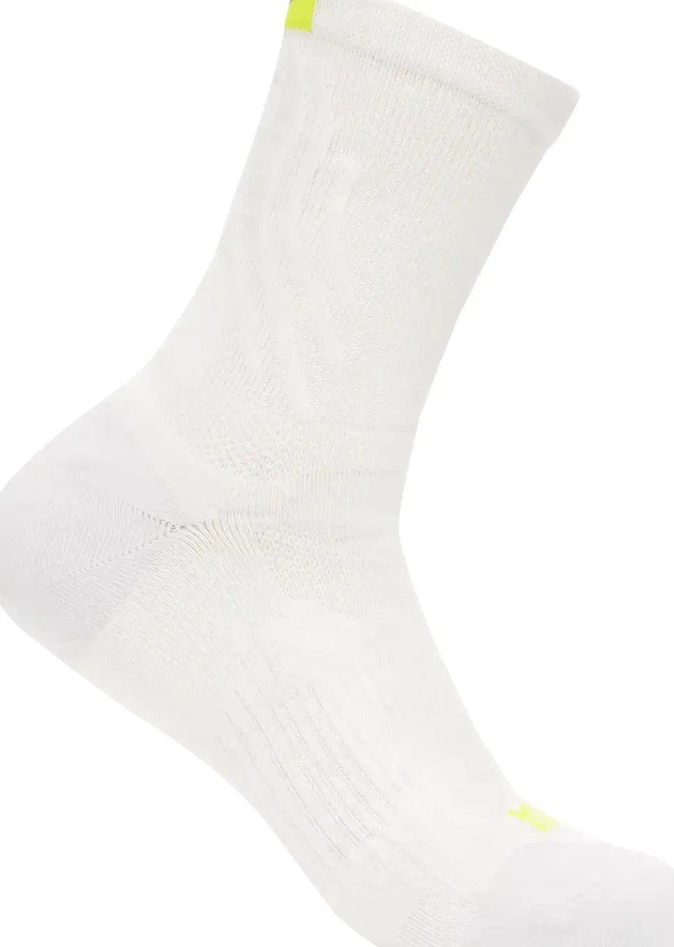 Hoka Unisex Bondi 9 Crew Run Sock White
