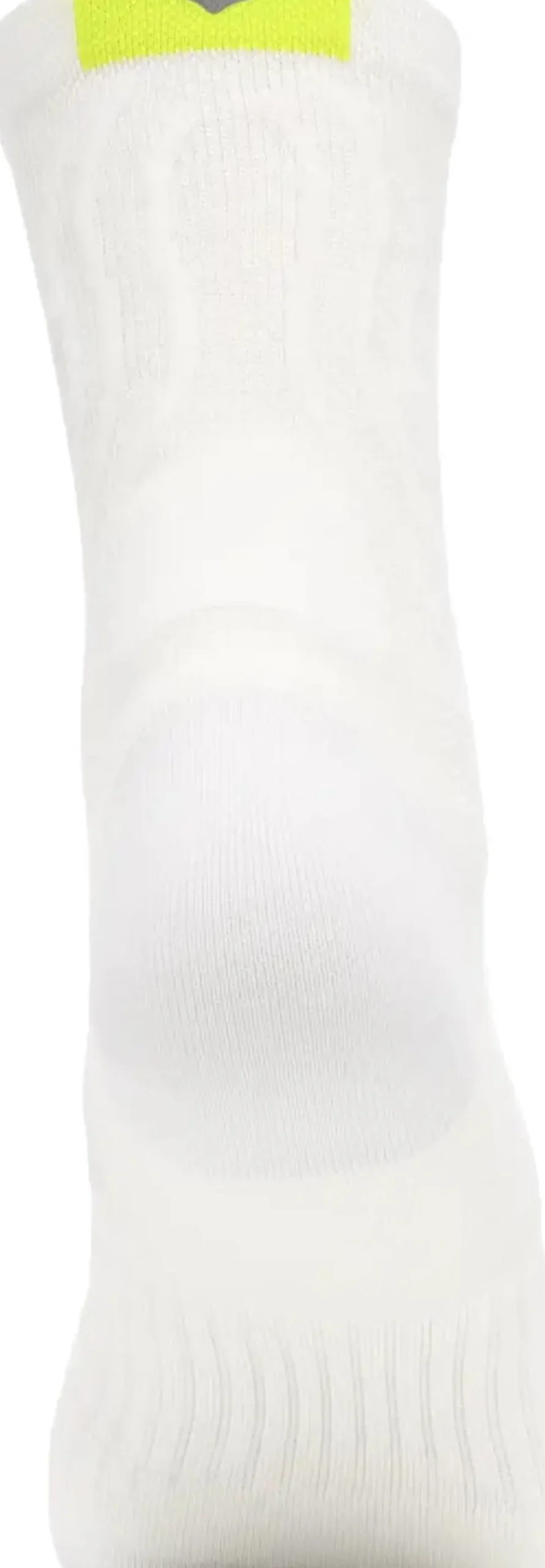 Hoka Unisex Bondi 9 Crew Run Sock White
