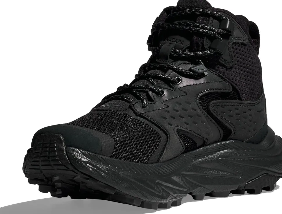 Hoka Women's Anacapa 2 Mid GORE-TEX Black/Black