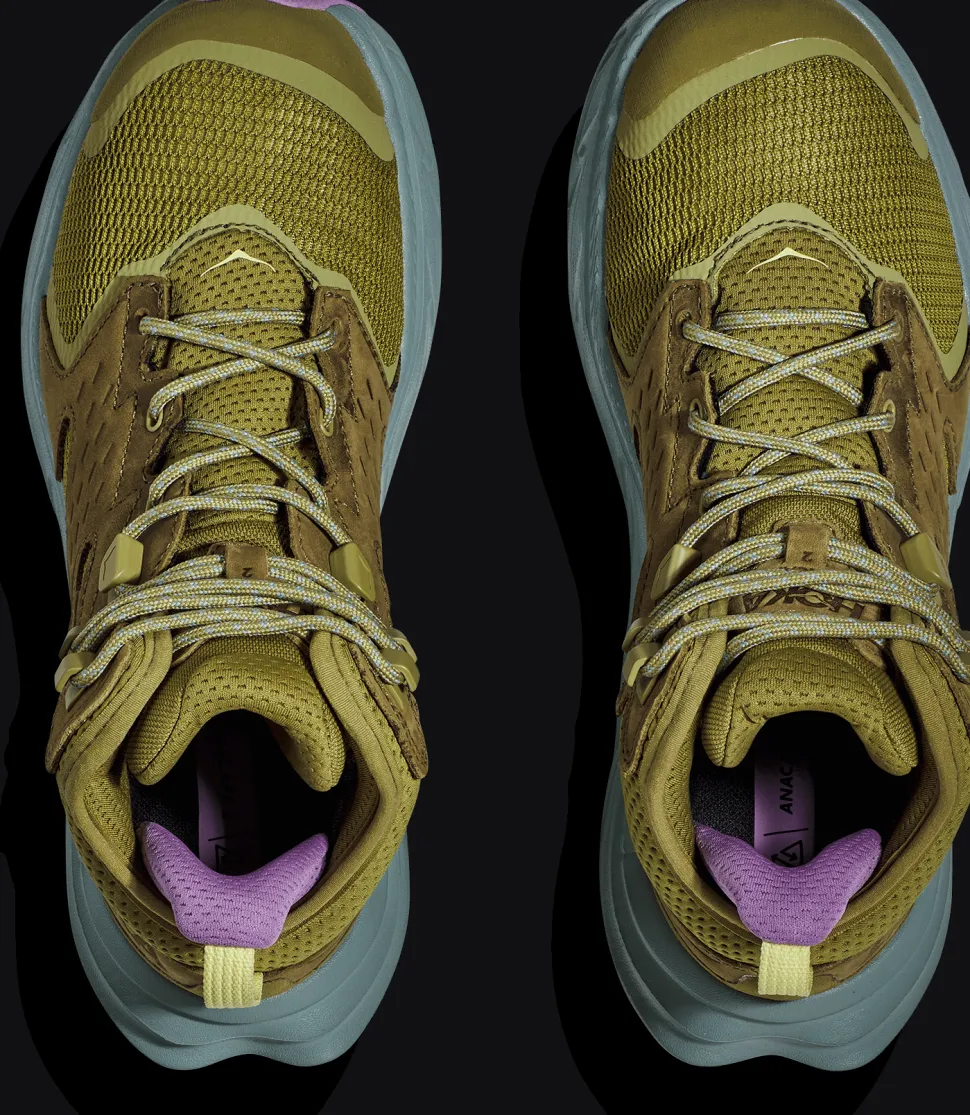Hoka Women's Anacapa 2 Mid GORE-TEX Green Moss / Agave