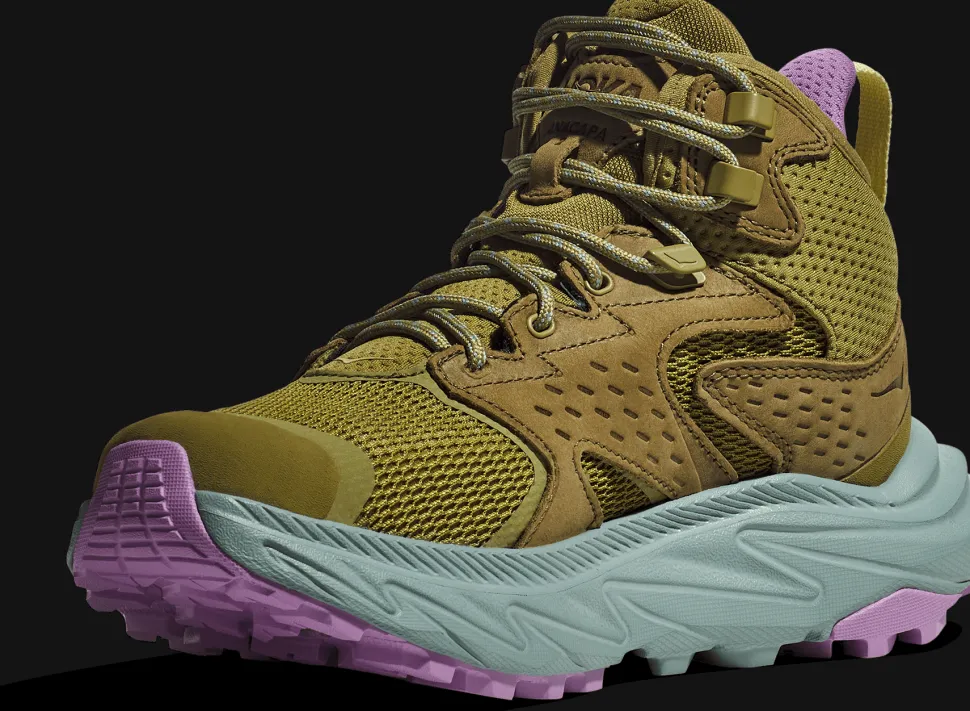 Hoka Women's Anacapa 2 Mid GORE-TEX Green Moss / Agave