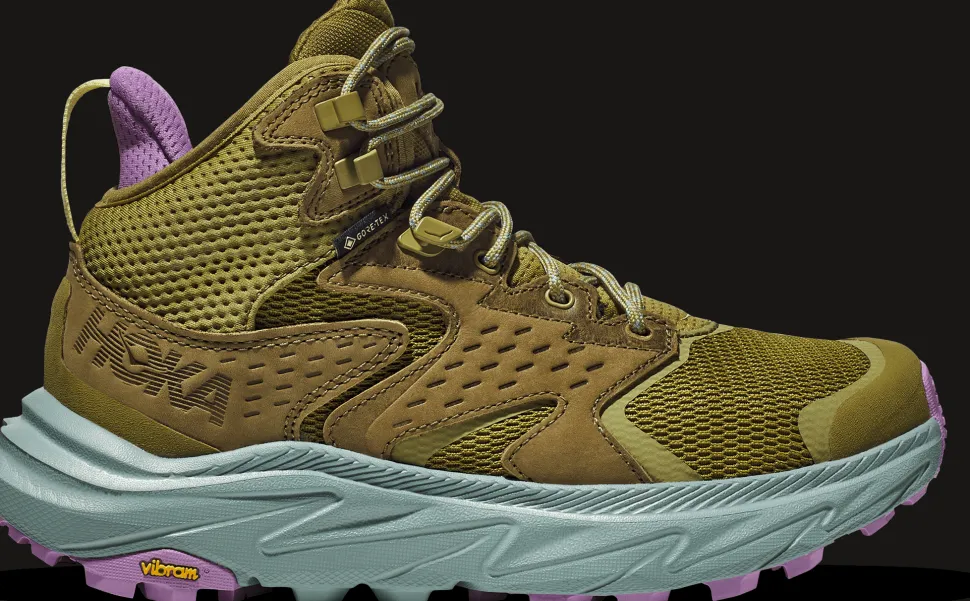 Hoka Women's Anacapa 2 Mid GORE-TEX Green Moss / Agave