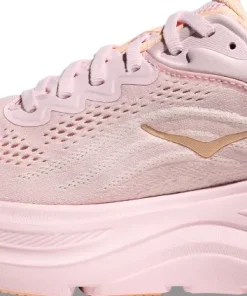 Hoka Women's Bondi 9 Lilac Cream/Tangerine Glow