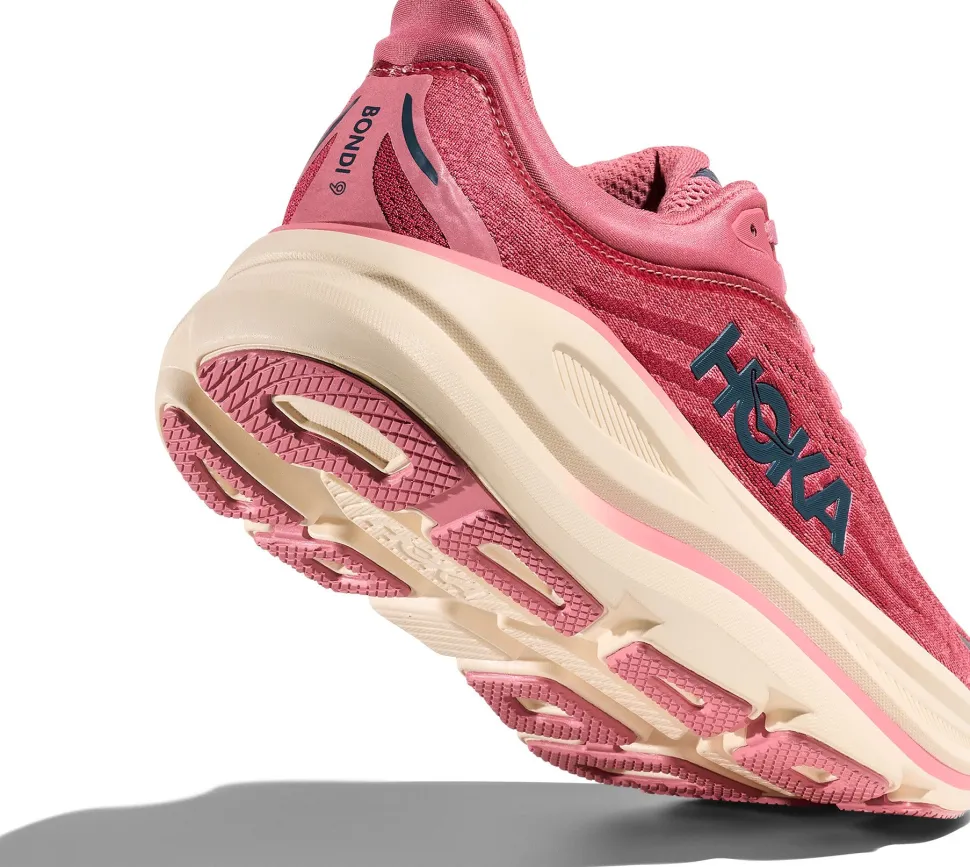 Hoka Women's Bondi 9 Lingonberry/Cranberry
