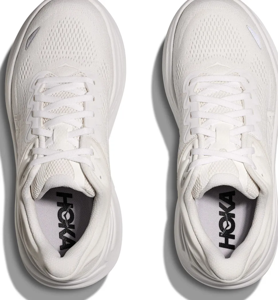 Hoka Women's Bondi 9 White / White
