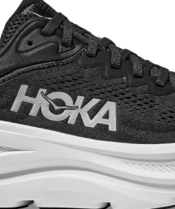 Hoka Women's Bondi 9 Wide Black/White