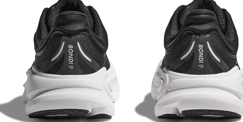 Hoka Women's Bondi 9 Wide Black/White
