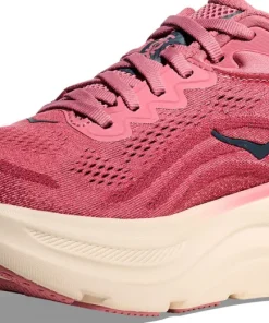 Hoka Women's Bondi 9 Wide Lingonberry/Cranberry