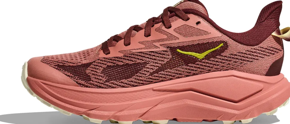Hoka Women's Challenger 8 Wide Blush/Dark Cedar