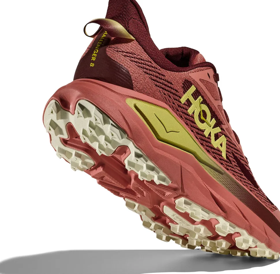 Hoka Women's Challenger 8 Wide Blush/Dark Cedar