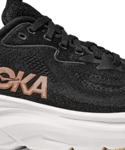 Hoka Women's Clifton 10 Black/Rose Gold