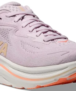 Hoka Women's Clifton 10 Lilac Cream / Tangerine Glow