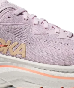 Hoka Women's Clifton 10 Lilac Cream / Tangerine Glow