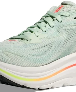 Hoka Women's Clifton 10 Sea Glass / Neon Flame