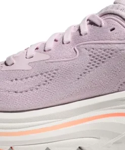 Hoka Women's Clifton 10 Wide Lilac Cream/Tangerine Glow