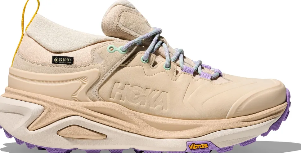 Hoka Women's Kaha 3 Low GORE-TEX Vanilla/Mint Fluorite