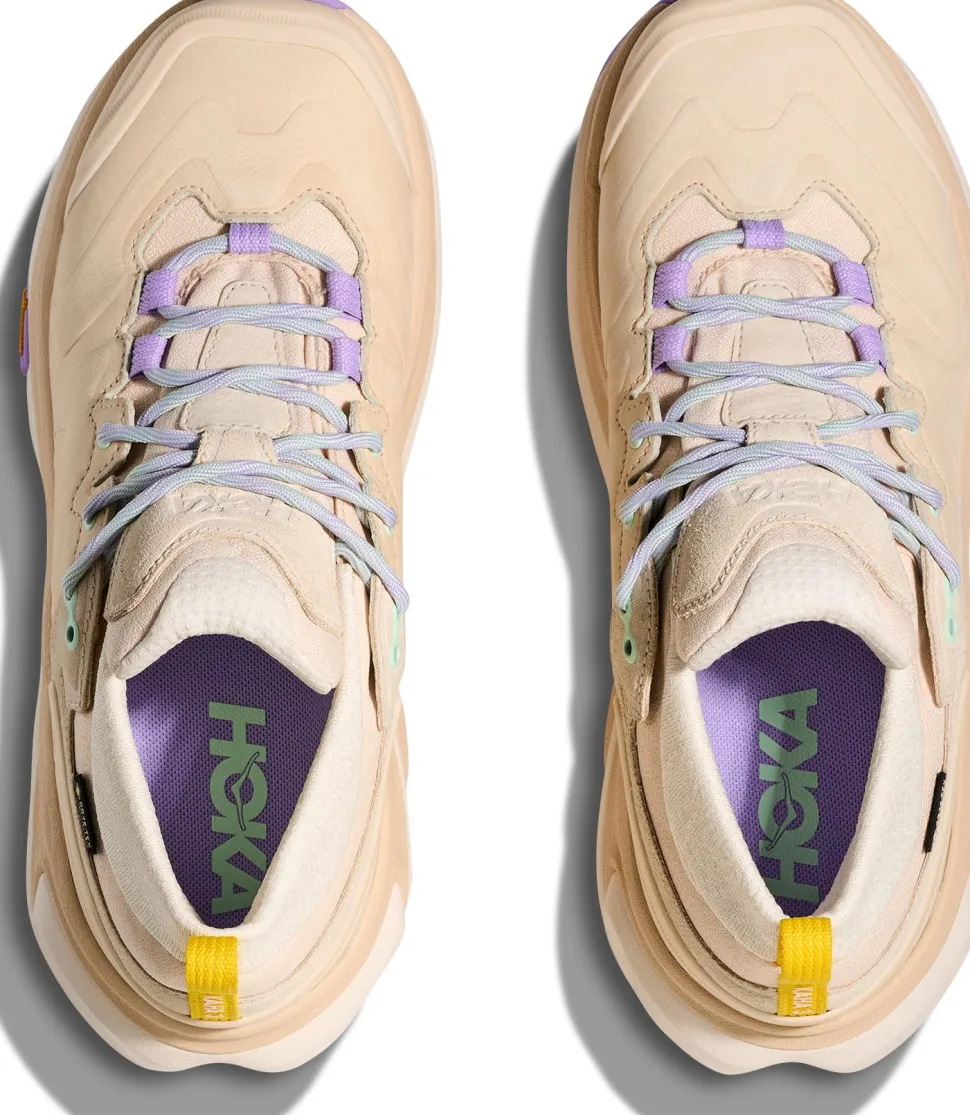 Hoka Women's Kaha 3 Low GORE-TEX Vanilla/Mint Fluorite