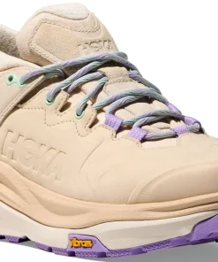 Hoka Women's Kaha 3 Low GORE-TEX Vanilla/Mint Fluorite