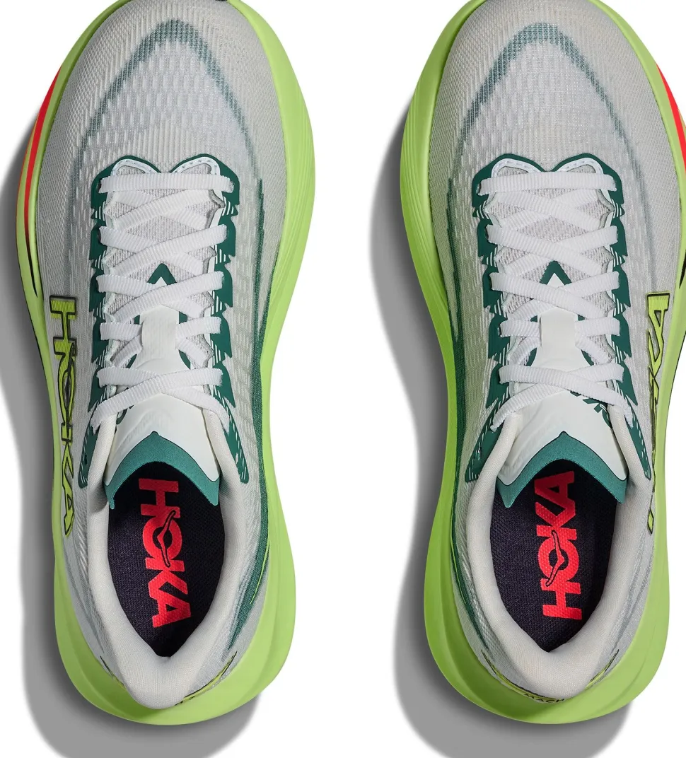 Hoka Women's Mach 7 Frost/Neon Yuzu