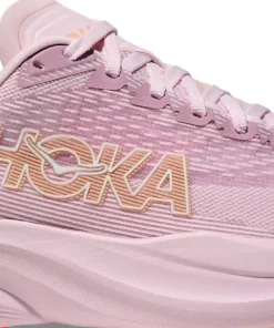 Hoka Women's Mach 7 Lilac Cream/Tangerine Glow