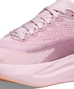 Hoka Women's Mach 7 Lilac Cream/Tangerine Glow