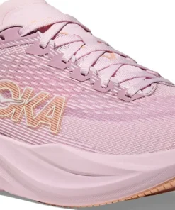 Hoka Women's Mach 7 Lilac Cream/Tangerine Glow