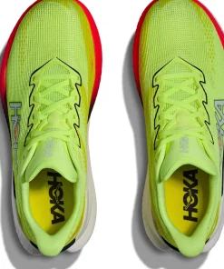 Hoka Women's Mach X 3 Neon Yuzu/Squid Ink