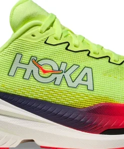 Hoka Women's Mach X 3 Neon Yuzu/Squid Ink