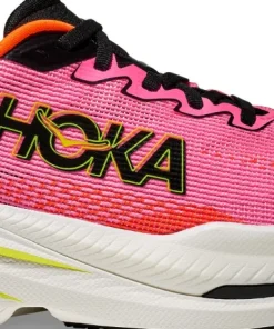 Hoka Women's Mach X 3 Neon Rose/Neon Tangerine
